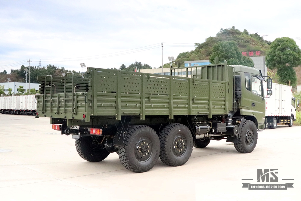 6 × 6 Dongfeng EQ2102 Caminhão Off Road_Six Wheel Drive Cabeça Chata Caminhão de Carga 6WD 246 Transportador de Tropas Caminhão de Transporte Off Road_Export Veículo Especial