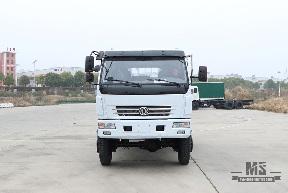 Caminhão leve com tração nas quatro rodas Dongfeng_Caminhão pequeno branco personalizado com cabine dupla 4 * 4 Veículo off-road_Caminhão Dongfeng para venda Veículo especial de exportação