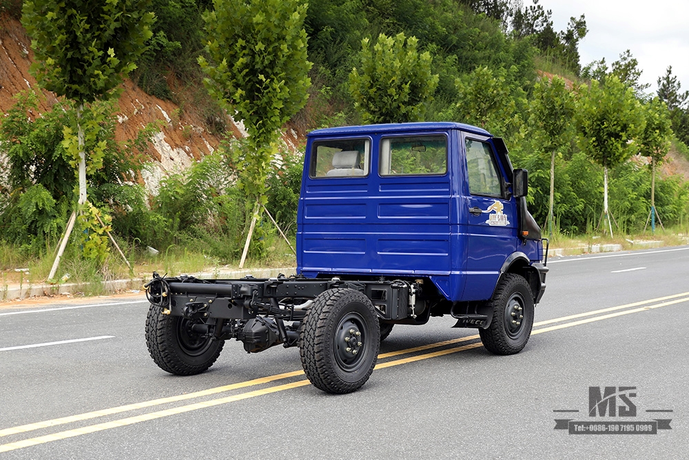 Chassi de quatro rodas iveco 113hp_4*4 chassi pequeno iveco chassi de cabeça curta _4wd exportação chassi de veículo especial personalizado