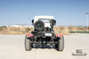 Chassis de seis rodas Dongfeng_6 * 6 YC6A260 Chassi de caminhão de cabeça chata para venda_Dongfeng Exportação Chassi de veículo especial