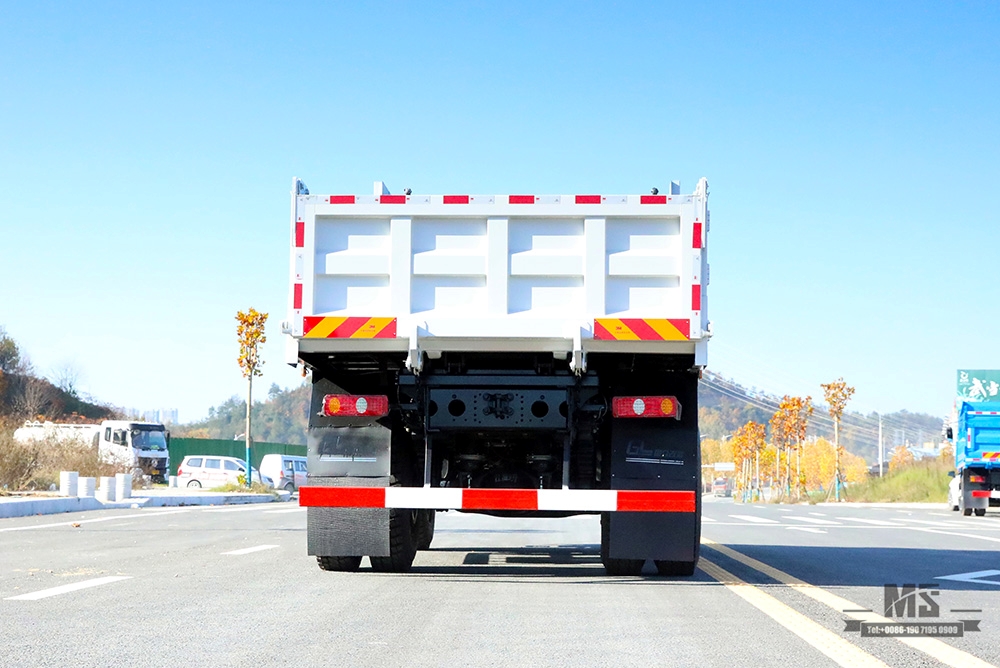 210hp Dongfeng 4×2 Caminhão basculante para venda_4*2 Flathead Head Row Meio caminhão basculante Fabricante_Exportar veículo especial