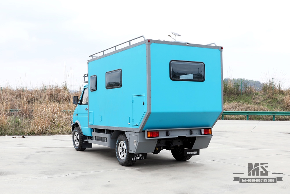 Iveco RV Veículo de escritório móvel com tração nas quatro rodas_4WD Caravana de turismo off-road para venda_4 * 4 Escritório ao ar livre Veículo especial de exportação de RV personalizado 