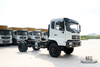 Chassi de caminhão de carga com tração nas quatro rodas Dongfeng 260hp_4 * 4 Chassi de caminhão off-road com cabine e meia_Chassi de veículo para fins especiais de exportação de caminhão Dongfeng