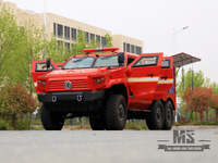 Veículo de resgate de emergência de proteção com tração nas seis rodas EQ5096 fileira dupla 300 HP | Veículo de Comando de Combate a Incêndios Dongfeng 6×6 Veículo Blindado de Proteção | China 