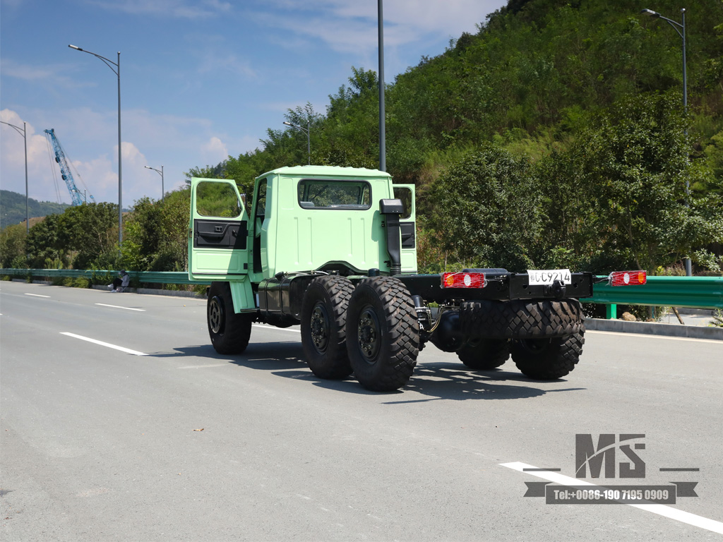 6x6 Dongfeng chassi de veículo off-road pontiagudo de 2,5 toneladas6×6 Dongfeng 2.5T chassi off-road com cabeça de ponta | Caminhão herói | China.