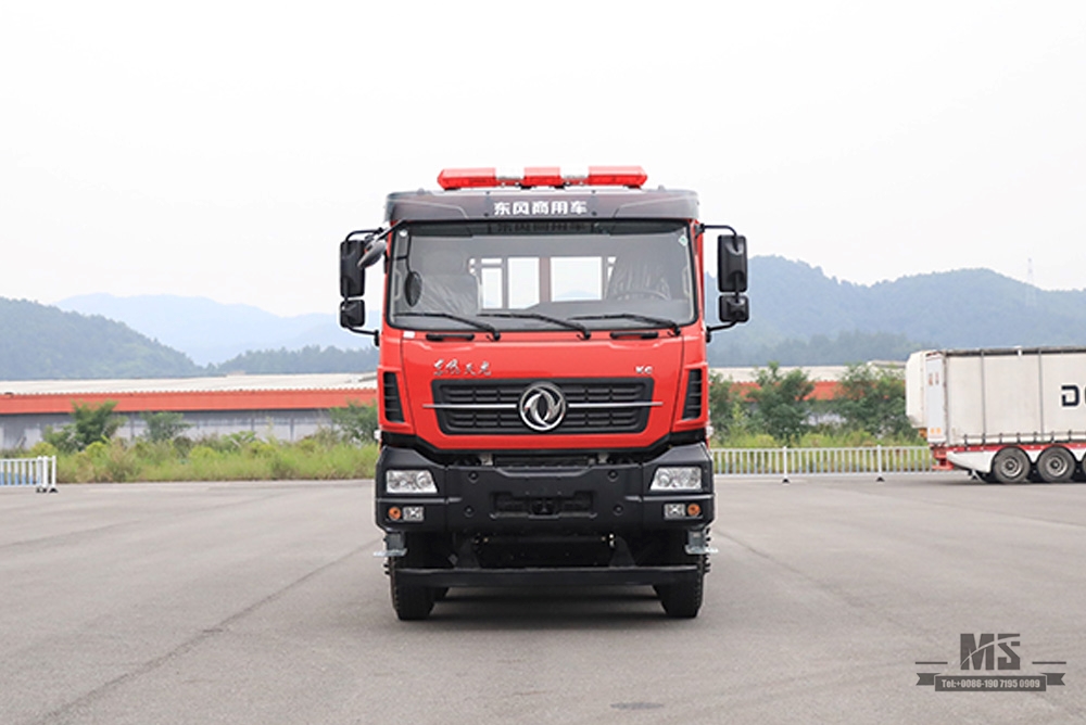 Dongfeng 4*2 Caminhão de combate a incêndios _ 210 HP/300hp Flathead Rescue Trailer Truck_Export Special Vehicle