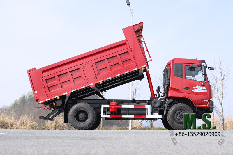 Caminhão basculante diesel 4×2 de 18 toneladas (210 HP) | Veículo Dongfeng