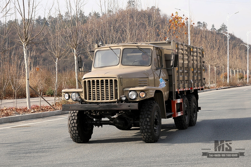 170 hp Dongfeng EQ2082 Barn Truck_Six-wheel Drive Off-road Special Truck_6WD Double Glass 240 2.5T truck_All-wheel Drive 25Y caminhão exportar veículo especial