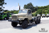 170 HP Camel Grey EQ2082 Chassis_Dongfeng Tração nas seis rodas 240 Chassi de caminhão off-road_Veículo de transporte de vidro duplo com cabeça pontiaguda_6 × 6 25Y Truck Export Special Chassis