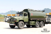 190HP Dongfeng Six-wheel Drive EQ2100 Tanker Truck_6 * 6 Cabeça pontiaguda Feul Tanker para Sale_Six Drive Export Special Tanker Truck