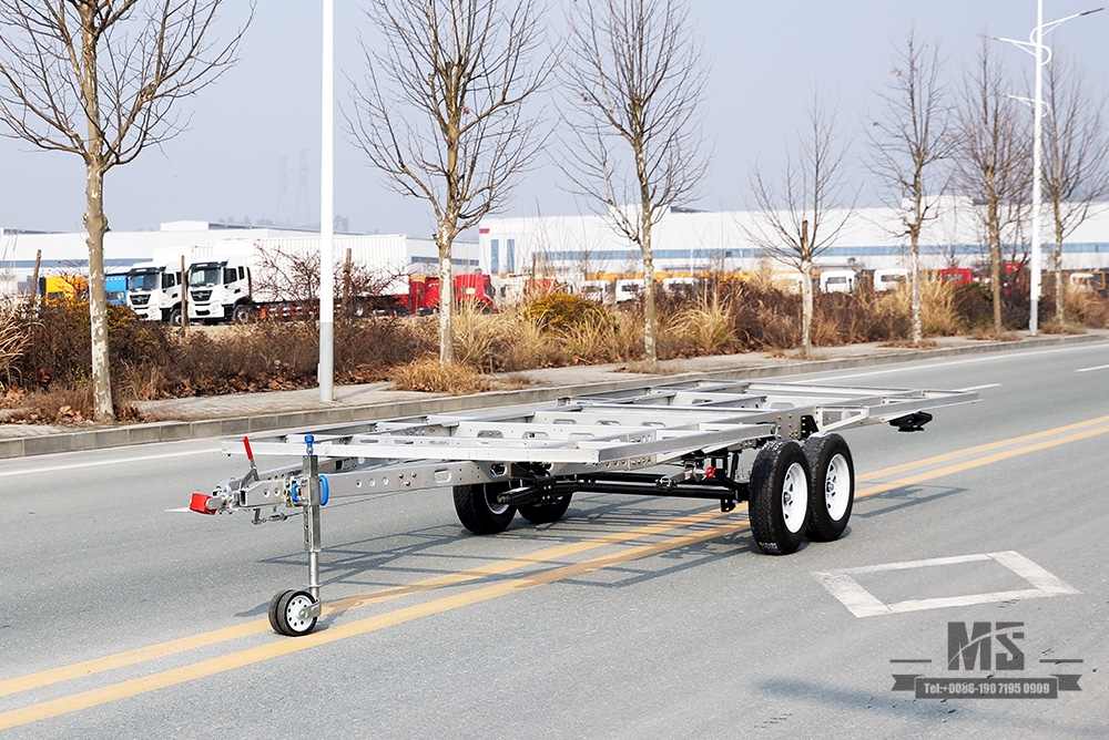 3T Dongfeng Trailer Chassis_Caravan Trailer Chassis Para Venda Chassis Fabricante Factory Export Special Trailer Chassis