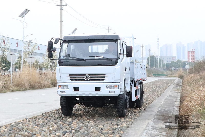 Caminhão leve com tração nas quatro rodas Dongfeng_Caminhão pequeno branco personalizado com cabine dupla 4 * 4 Veículo off-road_Caminhão Dongfeng para venda Veículo especial de exportação