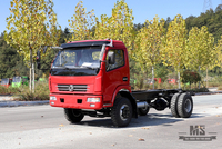 Chassi de caminhão pequeno 4 × 2 160HP_Left / Right Hand Micro Truck Chassis Conversion Fabricante_Dongfeng Export Special Light Truck Chassis