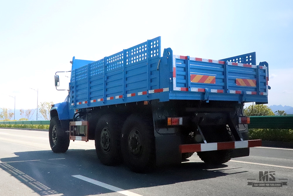 Caminhão basculante Dongfeng de seis rodas de 210 hp _6 × 6 EQ2100 5T Caminhão basculante off-road de cabeça pontiaguda para venda_Dongfeng 6WD 245 Veículo especial de exportação