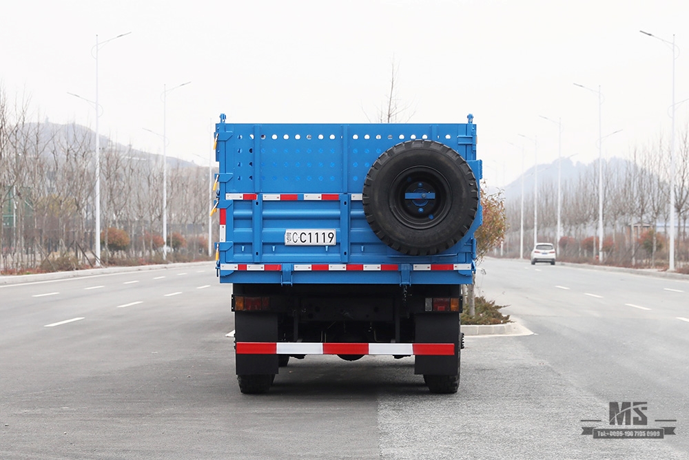 Caminhão basculante EQ2082 de 170 hp_Dongfeng com tração nas seis rodas EQ2082 caminhão basculante off-road_ Veículo de transporte 240_6 × 6 caminhões pontiagudos 25Y veículo especial de exportação