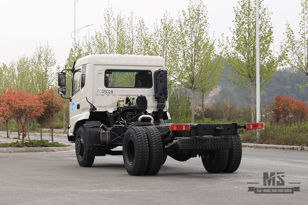 Chassi de caminhão de aspersão de água Dongfeng 4 * 2 _210 HP Chassi de caminhão de aspersão de água Veículo comercial_Chassi de caminhão-tanque de água Dongfeng para venda_Exportar chassi de caminhão especial