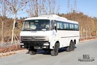 Ônibus off road com tração nas seis rodas Dongfeng de 190 hp 6 * 6 Manual Bus de seis velocidades_Conversão de ônibus Dongfeng Fabricante de exportação de veículo especial