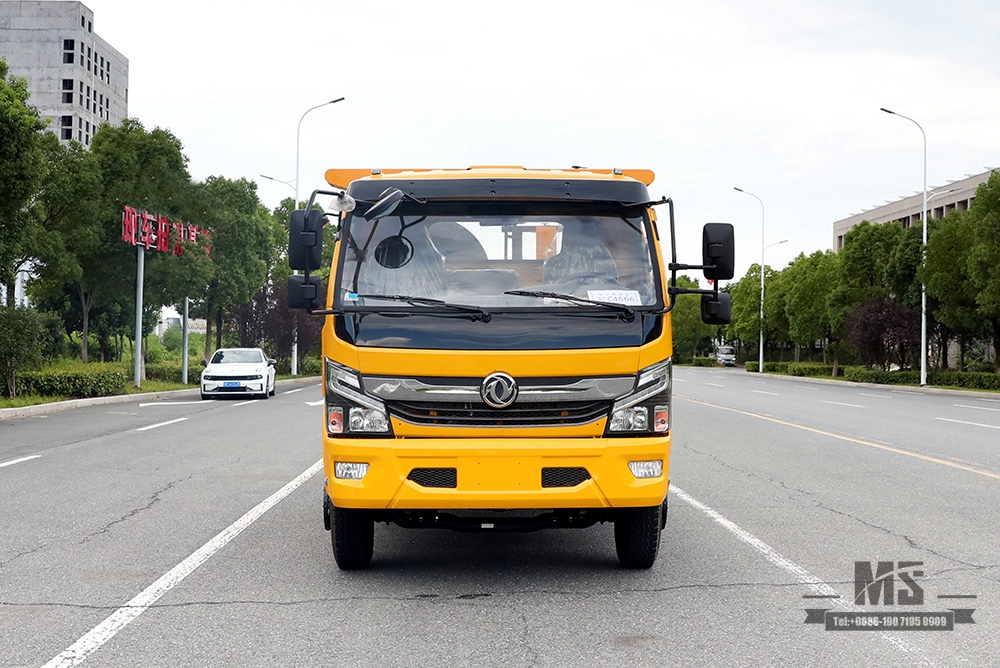 Dongfeng 4*2 Wrecker Placa de compensação semi-piso Dongfeng Road Rescue Clearance Vehicle Export Special Tow Truck