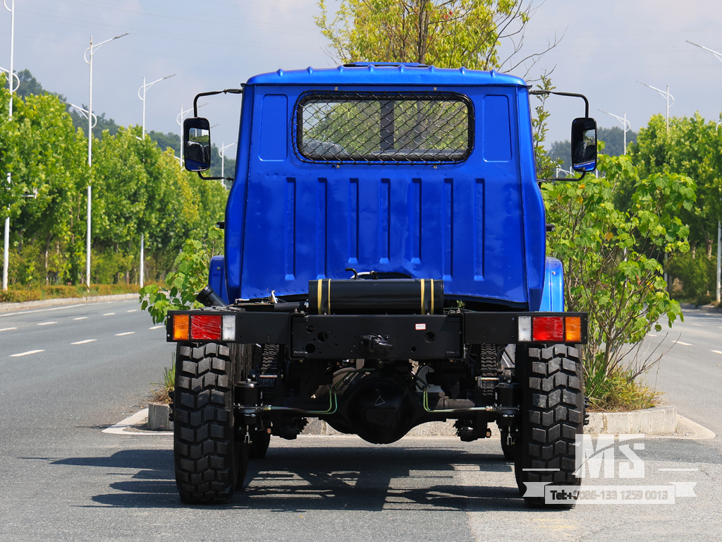 Dongfeng 6×6 EQ2082 Chassis_6*6 170HP Caminhão Convencional Chassi com Tração de Seis Rodas para Venda_ Chassi Especial de Exportação 