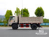 Caminhão basculante marrom claro Dongfeng de 10 toneladas com tração nas quatro rodas e nariz chato (170 HP) | Caminhões Especiais de Exportação 