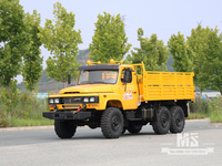 Caminhão de carga de nariz longo com tração de seis rodas Dongfeng somente para exportação, equipado com motor de 170 HP | EQ3253GP6