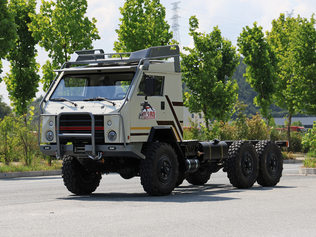 6×6 Chassis_6*6 170HP Veículo Protótipo Chassi com Tração de Seis Rodas para Venda_ Chassi Especial de Exportação 