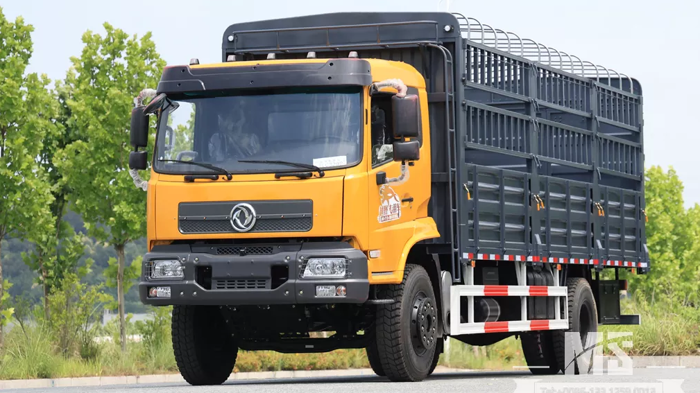 Caminhão de estaca Dongfeng 4×2 revelado para mercados diversificados de exportação de carga