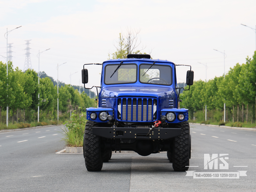 Dongfeng 6×6 EQ2100 Chassis_6*6 190hp Caminhão Convencional Chassi com Tração de Seis Rodas para Venda_ Chassi Especial de Exportação 