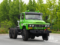 Dongfeng 6×6 EQ2082 Chassis_6*6 170hp Caminhão de cabeça pontiaguda Chassi com tração nas seis rodas para venda_ Chassi especial de caminhões de exportação 