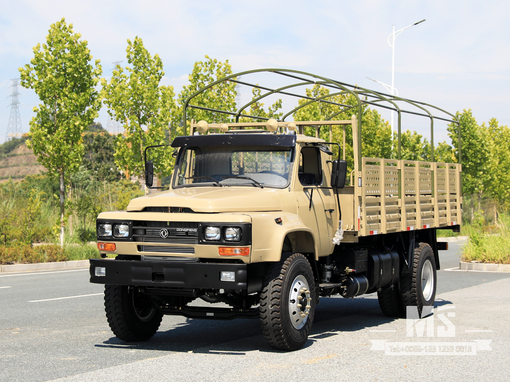 Caminhão off-road com cabine de ponta 4X2 de 10 toneladas (190 HP) | Veículo Dongfeng