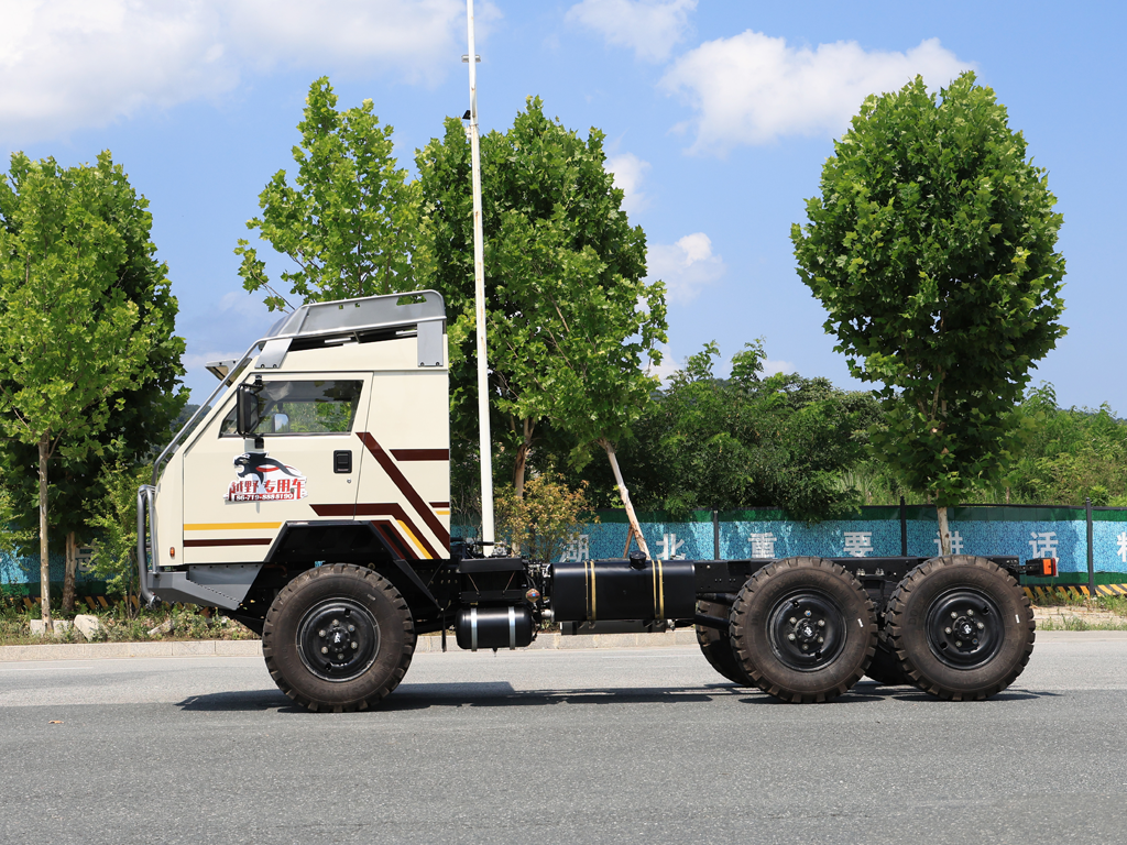 6×6 Chassis_6*6 170HP Veículo Protótipo Chassi com Tração de Seis Rodas para Venda_ Chassi Especial de Exportação 