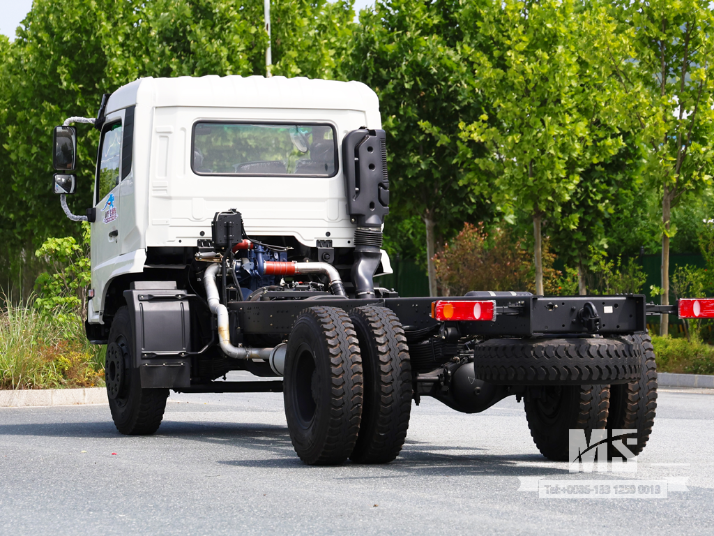 Dongfeng 4×2 Chassis_4*2 210hp Versão Estendida Chassis de nariz chato para Venda_ Chassi Especial de Caminhões de Exportação 