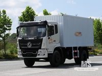 Caminhão baú de cabeça chata Dongfeng 18 toneladas branco 4 × 2 (210 HP) | Caminhões Especiais de Exportação