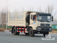 Caminhão basculante de estaca de grade 4 × 2 branco Dongfeng de 18 toneladas (210 HP) | Caminhões Especiais de Exportação
