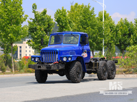 Dongfeng 6×6 EQ2082 Chassis_6*6 170HP Caminhão Convencional Chassi com Tração de Seis Rodas para Venda_ Chassi Especial de Exportação 