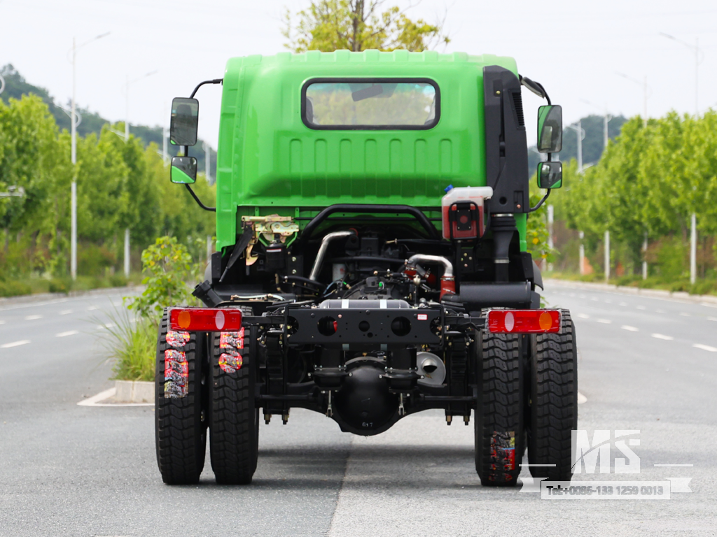 Dongfeng 4×4 Chassis_4*4 170hp Caminhão de cabeça chata Chassi com tração nas quatro rodas para venda_ Chassi especial de caminhões de exportação 