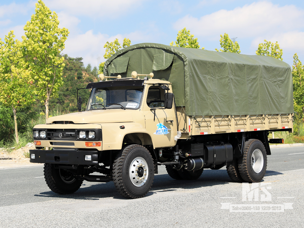 Caminhão off-road com cabine de ponta 4X2 de 10 toneladas (190 HP) | Veículo Dongfeng