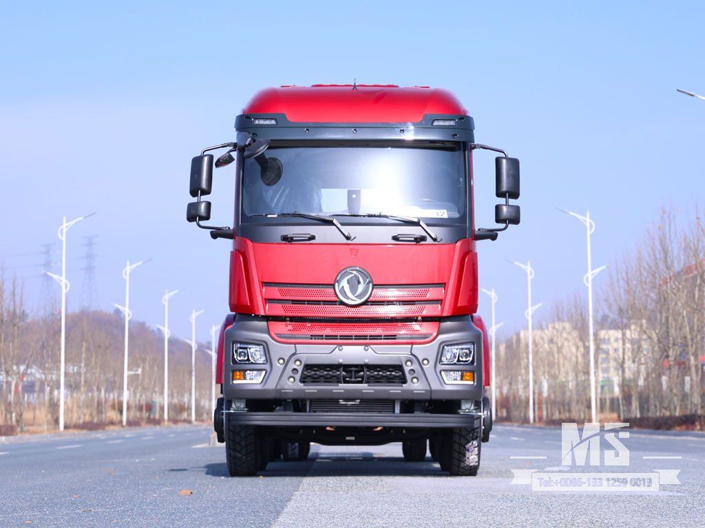 Chassi de caminhão com carroceria Dongfeng 8×4_8*4 500HP Chassi de caminhão para venda_ Chassi especial de exportação 
