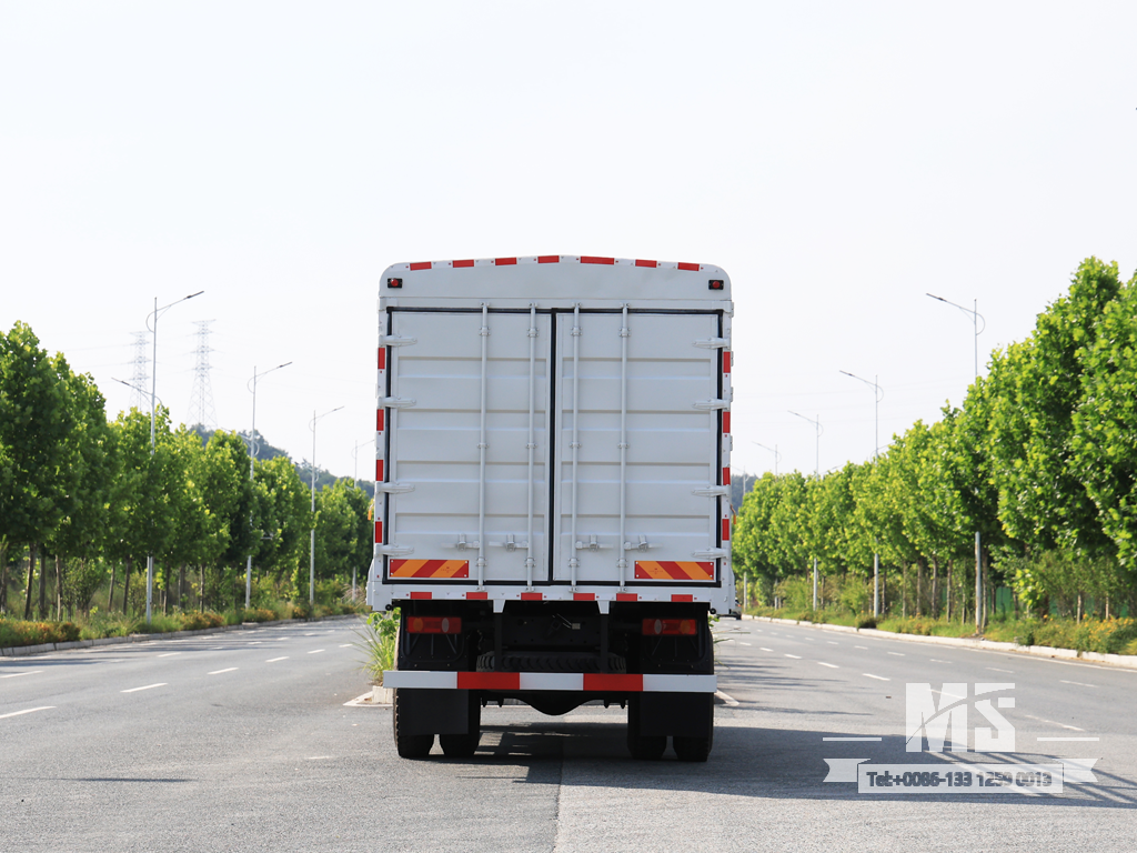 Dongfeng 21 Ton Flat Semi Cab Box-Type Transport CaogoTruck (210 HP) | Caminhões Especiais de Exportação 