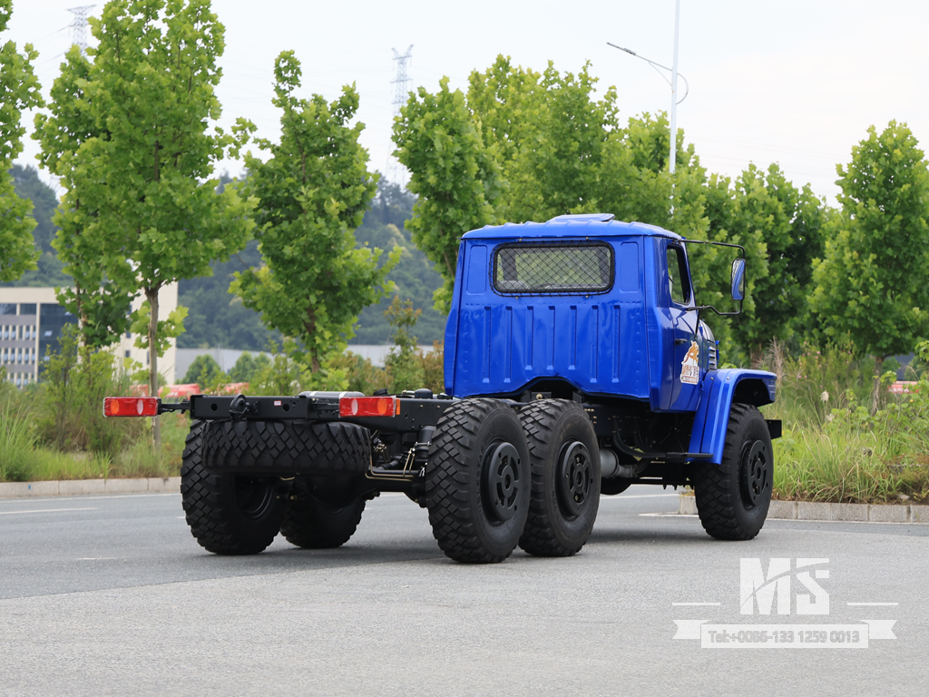 Dongfeng 6×6 EQ2100 Chassis_6*6 190hp Caminhão Convencional Chassi com Tração de Seis Rodas para Venda_ Chassi Especial de Exportação 