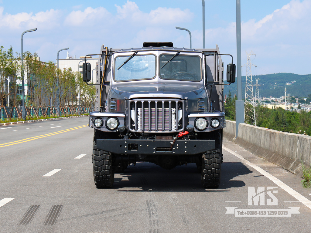 Dongfeng EQ2082 6 × 6 caminhão de carga off-road de nariz longo com guincho dianteiro | EQ3253GP6