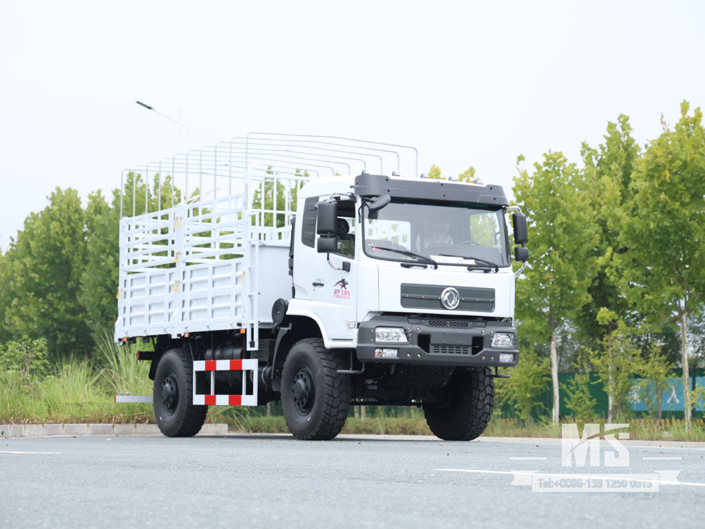 Caminhão de carga off-road com cerca alta Dongfeng 4 × 4 | EQ3186GP6