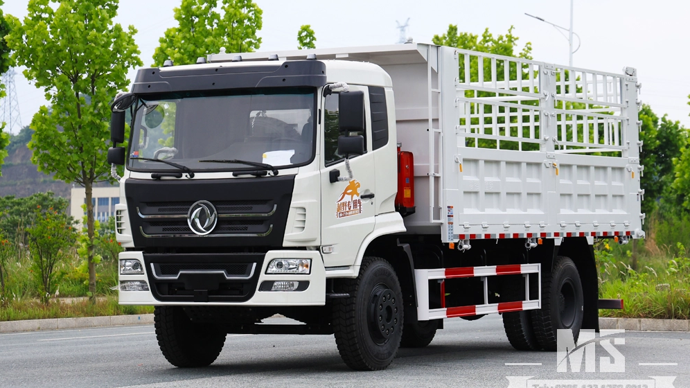 Novo Dongfeng 4×2 Stake‑Body Basculante para Exportação