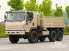 Dongfeng 6X6 Cinza Flat-head EQ2082 170HP Caminhões de cabine única 6WD Caminhões off-road 